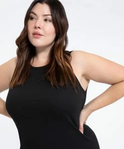 Sanctuary Clothing Column Rib Dress Black Inclusive Collection 6 Sanctuary Clothing Column Rib Dress Black Inclusive Collection