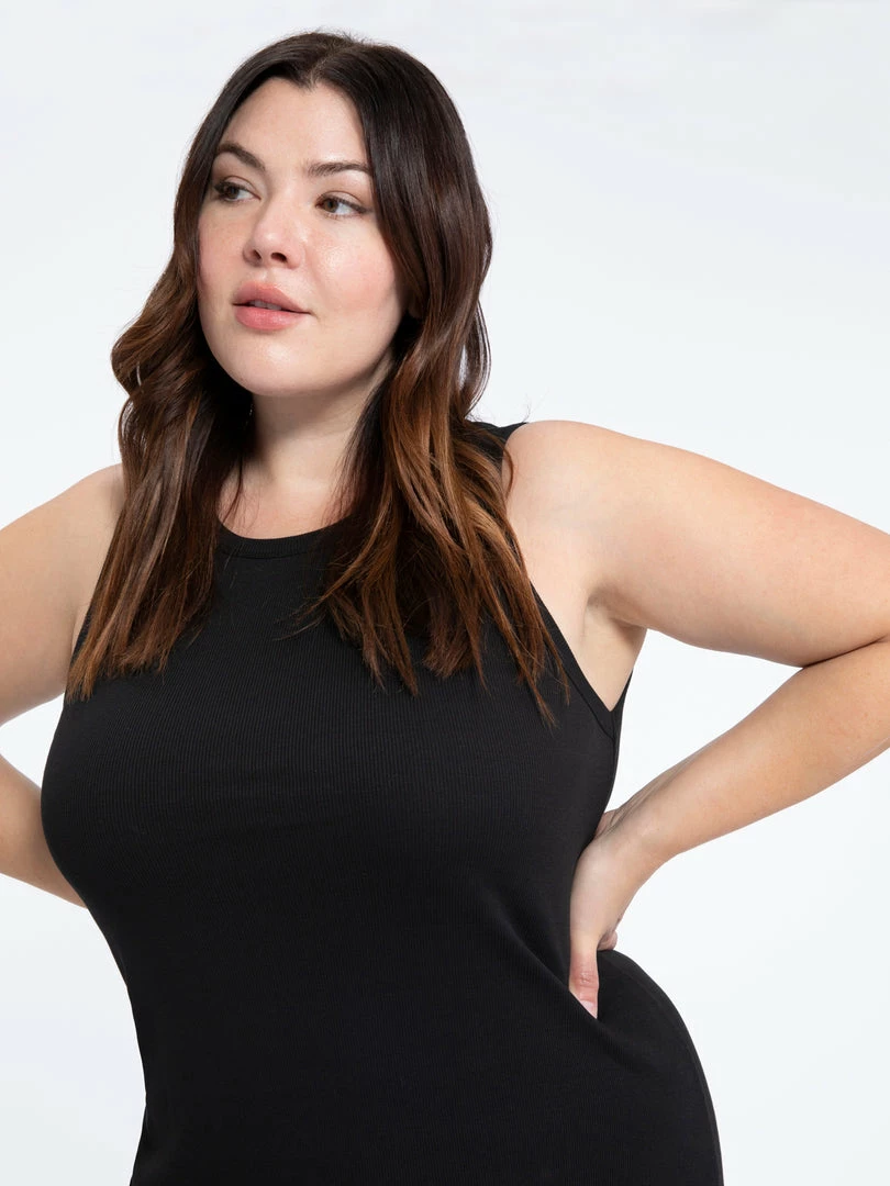 Sanctuary Clothing Column Rib Dress Black Inclusive Collection 3 Sanctuary Clothing Column Rib Dress Black Inclusive Collection