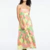 Sanctuary Clothing Floral Collage Get-Away Maxi Dress Flower Burst