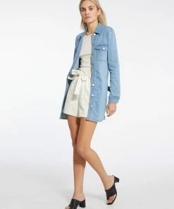 Sanctuary Clothing The Denim Shirt Dress Spring Breeze 20 Sanctuary Clothing The Denim Shirt Dress Spring Breeze