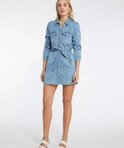 Sanctuary Clothing The Denim Shirt Dress Spring Breeze 14 Sanctuary Clothing The Denim Shirt Dress Spring Breeze