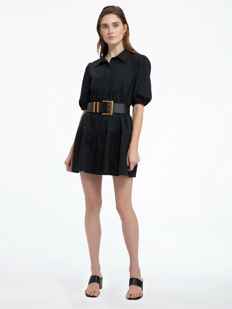 Sanctuary Clothing Night Sky Shirt Dress Black 4 Sanctuary Clothing Night Sky Shirt Dress Black