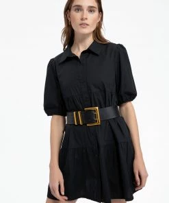 Sanctuary Clothing Night Sky Shirt Dress Black 10 Sanctuary Clothing Night Sky Shirt Dress Black