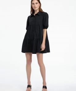 Sanctuary Clothing Night Sky Shirt Dress Black 12 Sanctuary Clothing Night Sky Shirt Dress Black