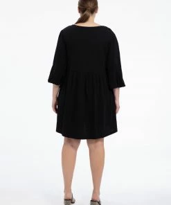 Sanctuary Clothing Sustainable Tomorrow Knit Dress Black Inclusive Collection