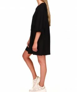Sanctuary Clothing Tomorrow Knit Dress Black Sustainable 14 Sanctuary Clothing Tomorrow Knit Dress Black Sustainable