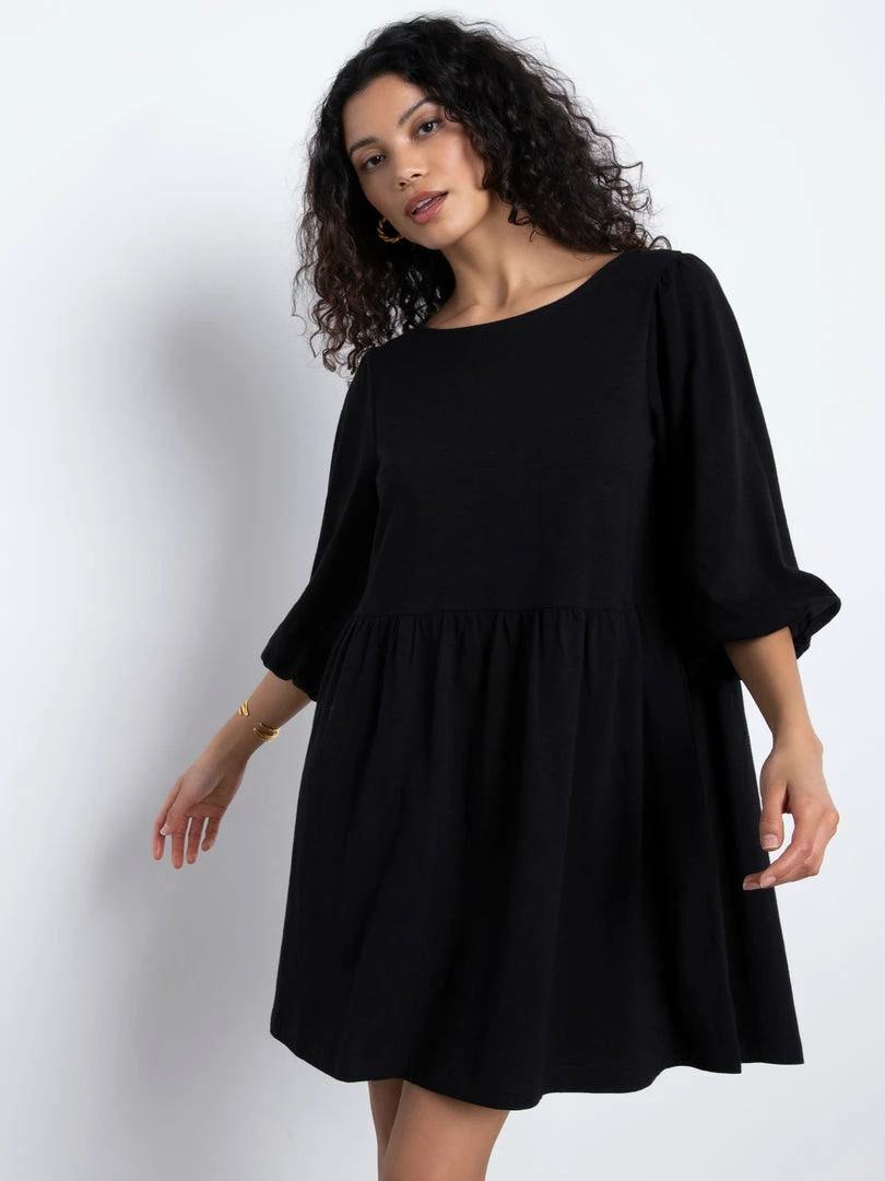 Sanctuary Clothing Tomorrow Knit Dress Black Sustainable 2 Sanctuary Clothing Tomorrow Knit Dress Black Sustainable