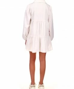 Sanctuary Clothing Picnic Shirt Dress White