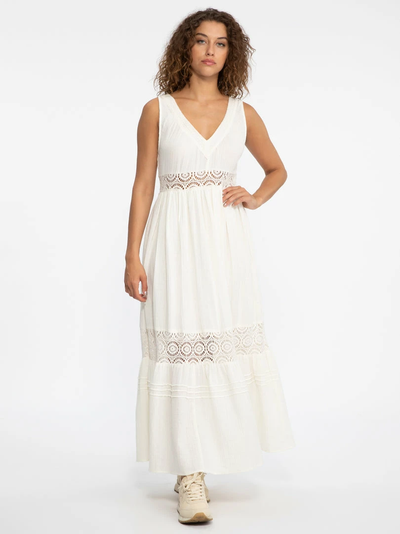 Sanctuary Clothing Lace Maxi Dress Muslin Summer 3 Sanctuary Clothing Lace Maxi Dress Muslin Summer
