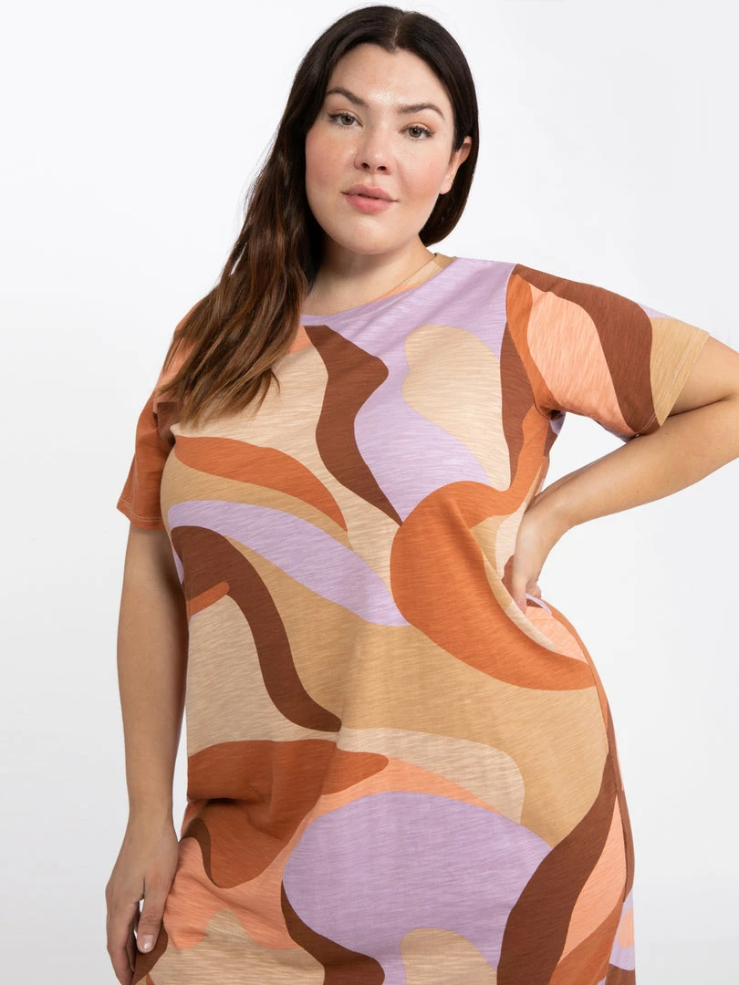 Sanctuary Clothing Reveal T-Shirt Dress Cityscape Inclusive Collection 1 Sanctuary Clothing Reveal T-Shirt Dress Cityscape Inclusive Collection