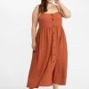 Sanctuary Clothing Earthy Midi Dress Earth Inclusive Collection Summer