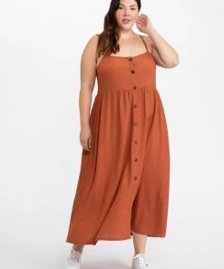 Sanctuary Clothing Earthy Midi Dress Earth Inclusive Collection Summer