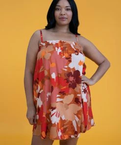 Sanctuary Clothing Lakeside Babydoll Dress Sundrenched Inclusive Collection Summer