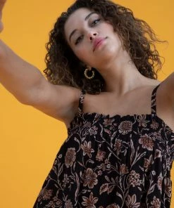 Sanctuary Clothing Summer Lakeside Babydoll Dress Dusk Floral