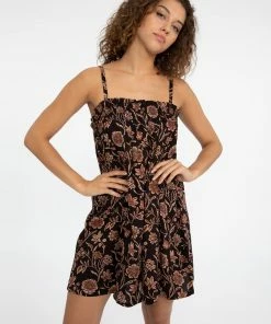 Sanctuary Clothing Summer Lakeside Babydoll Dress Dusk Floral