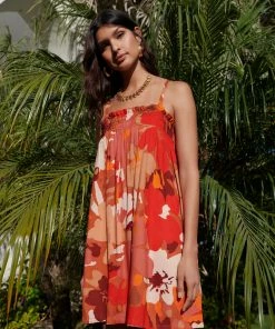 Sanctuary Clothing Lakeside Babydoll Dress Sundrenched