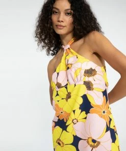 Sanctuary Clothing Tie Back Halter Dress Days Into Nights