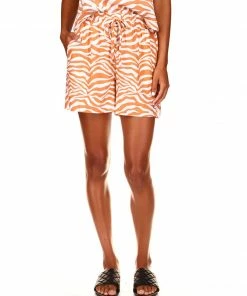 Sanctuary Clothing Sustainable On Repeat Shorts Savanna Stripe