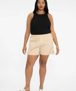 Sanctuary Clothing Trail Blazer Short Clean Sand Inclusive Collection Summer