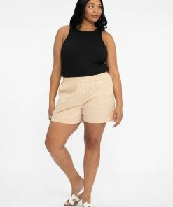 Sanctuary Clothing Trail Blazer Short Clean Sand Inclusive Collection Summer