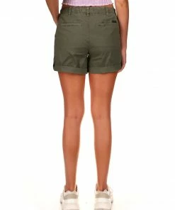 Sanctuary Clothing Best Sellers Switchback Cuffed Short Hiker Green