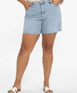 Sanctuary Clothing The Curve Shop Sidewalk Jean Short Street Wash Inclusive Collection