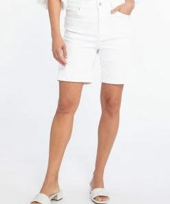 Sanctuary Clothing Boy Cut Bermuda White Summer 6 Sanctuary Clothing Boy Cut Bermuda White Summer