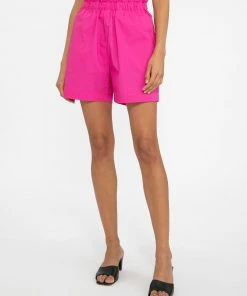 Sanctuary Clothing Poplin Paperbag Short Tart