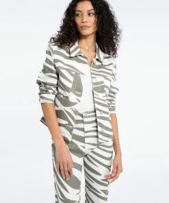 Sanctuary Clothing Sets Jean Jeani Jacket Artist Stripe