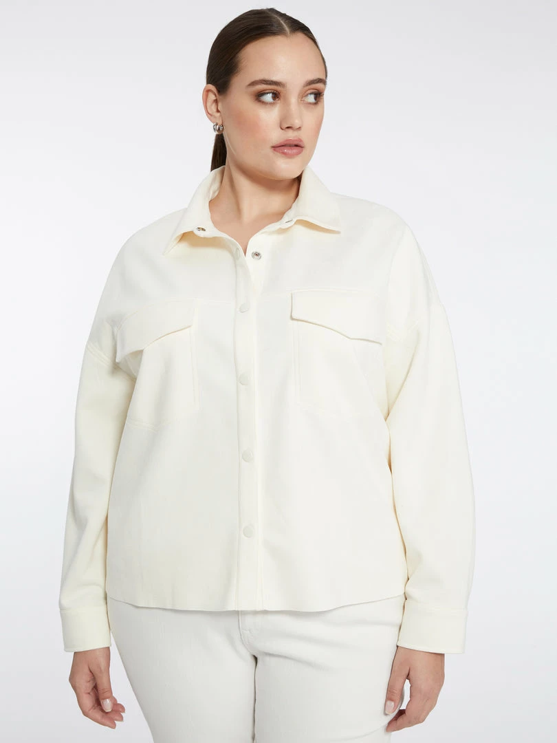 Sanctuary Clothing Tori Shacket Off White Inclusive Collection The Curve Shop 4 Sanctuary Clothing Tori Shacket Off White Inclusive Collection The Curve Shop