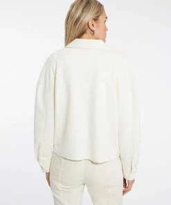 Sanctuary Clothing Tori Shacket Off White