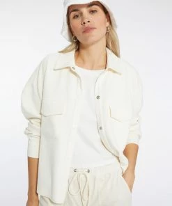 Sanctuary Clothing Tori Shacket Off White
