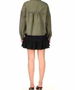 Sanctuary Clothing Keystone Shirt Jacket Trail Green Summer 9 Sanctuary Clothing Keystone Shirt Jacket Trail Green Summer