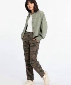 Sanctuary Clothing Keystone Shirt Jacket Trail Green Summer