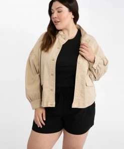 Sanctuary Clothing Summer Cassidy Jacket Sand Stone Inclusive Collection