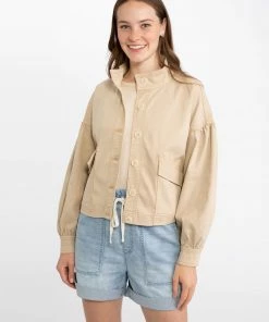 Sanctuary Clothing Cassidy Jacket Sand Stone