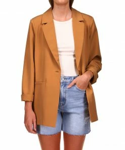 Sanctuary Clothing Bryce Woven Blazer Lion 11 Sanctuary Clothing Bryce Woven Blazer Lion