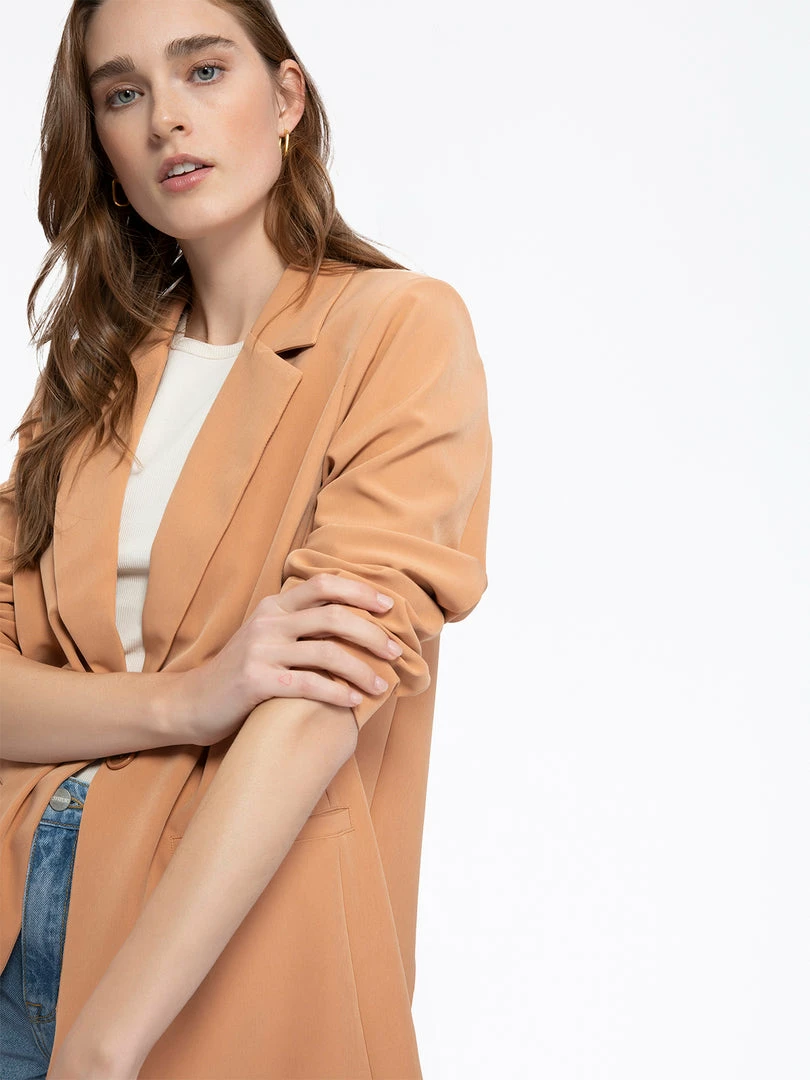 Sanctuary Clothing Bryce Woven Blazer Lion 4 Sanctuary Clothing Bryce Woven Blazer Lion