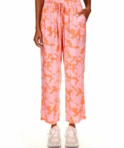 Sanctuary Clothing Carefree Crop Pant Melon Field