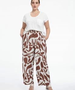 Sanctuary Clothing Mirage Pull On Pant Lion River Inclusive Collection The Curve Shop