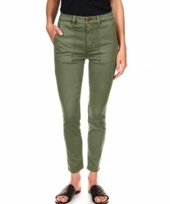 Sanctuary Clothing Hayden Skinny Pant Trail Green Camo & Surplus