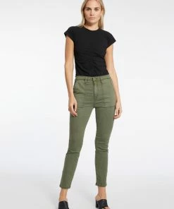 Sanctuary Clothing Hayden Skinny Pant Trail Green Camo & Surplus