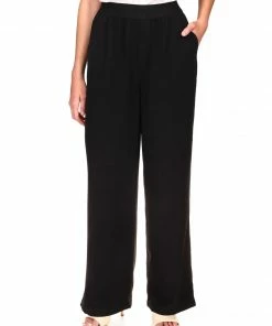 Sanctuary Clothing Sustainable Juno Wide Leg Pant Black