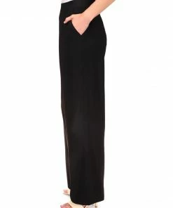 Sanctuary Clothing Sustainable Juno Wide Leg Pant Black