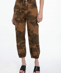 Sanctuary Clothing Ventura High Rise Pant Lion Camo Camo & Surplus