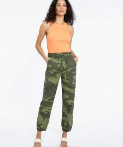 Sanctuary Clothing Camo & Surplus Ventura High Rise Pant Moss Camo