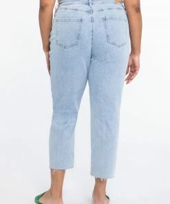 Sanctuary Clothing Highrise Good Vibes Crop Cruze Wash Inclusive Collection