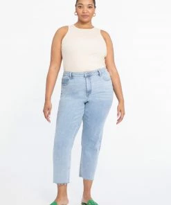 Sanctuary Clothing Highrise Good Vibes Crop Cruze Wash Inclusive Collection