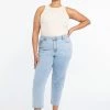 Sanctuary Clothing Highrise Good Vibes Crop Cruze Wash Inclusive Collection