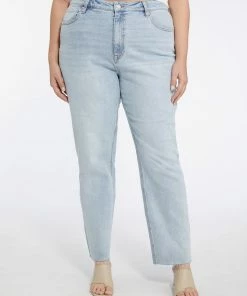 Sanctuary Clothing 90's Straight Leg Jean Cascade Inclusive Collection The Curve Shop